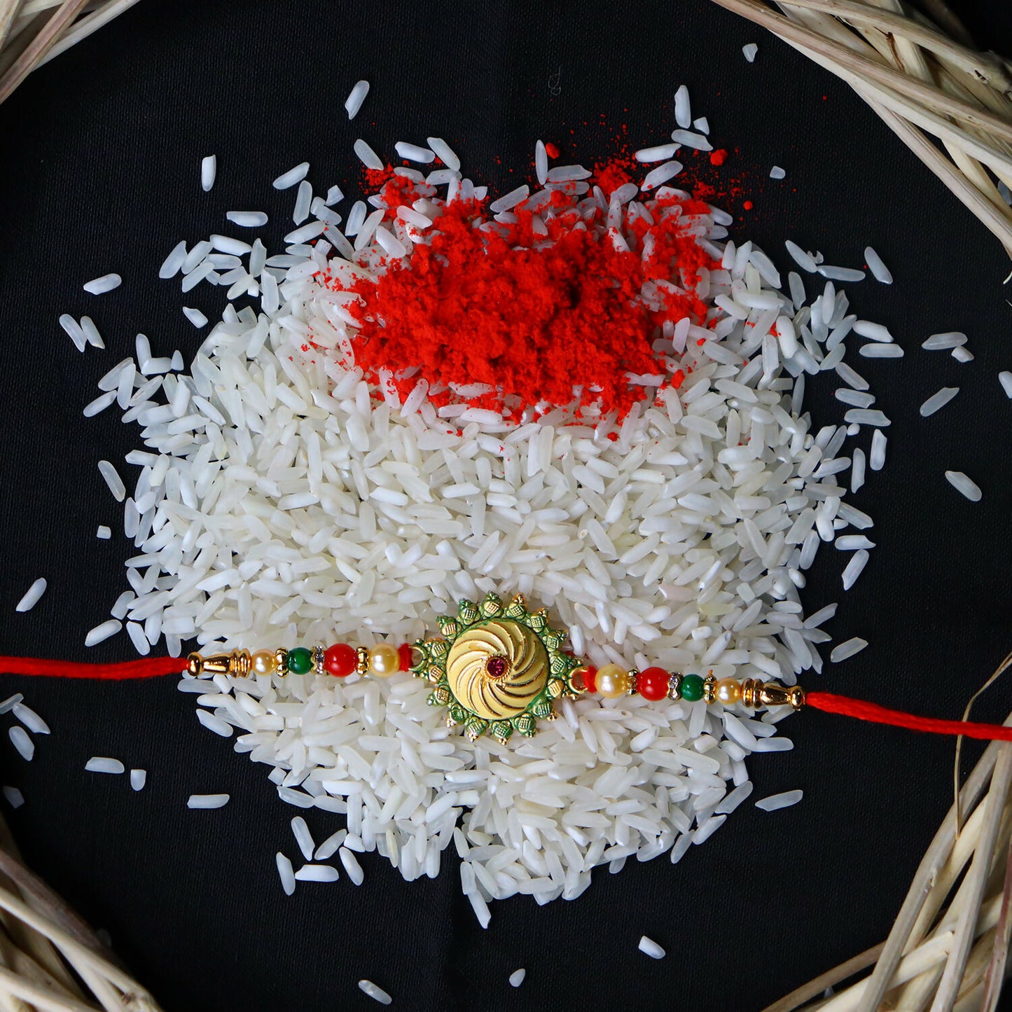 Round Shape Rakhi - warehousetech13