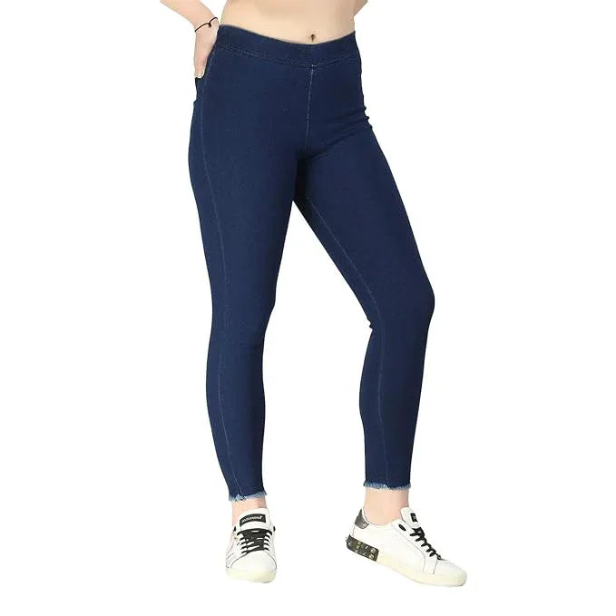 Clothing Women's Blue Regular Fit Jeans - warehousetech13