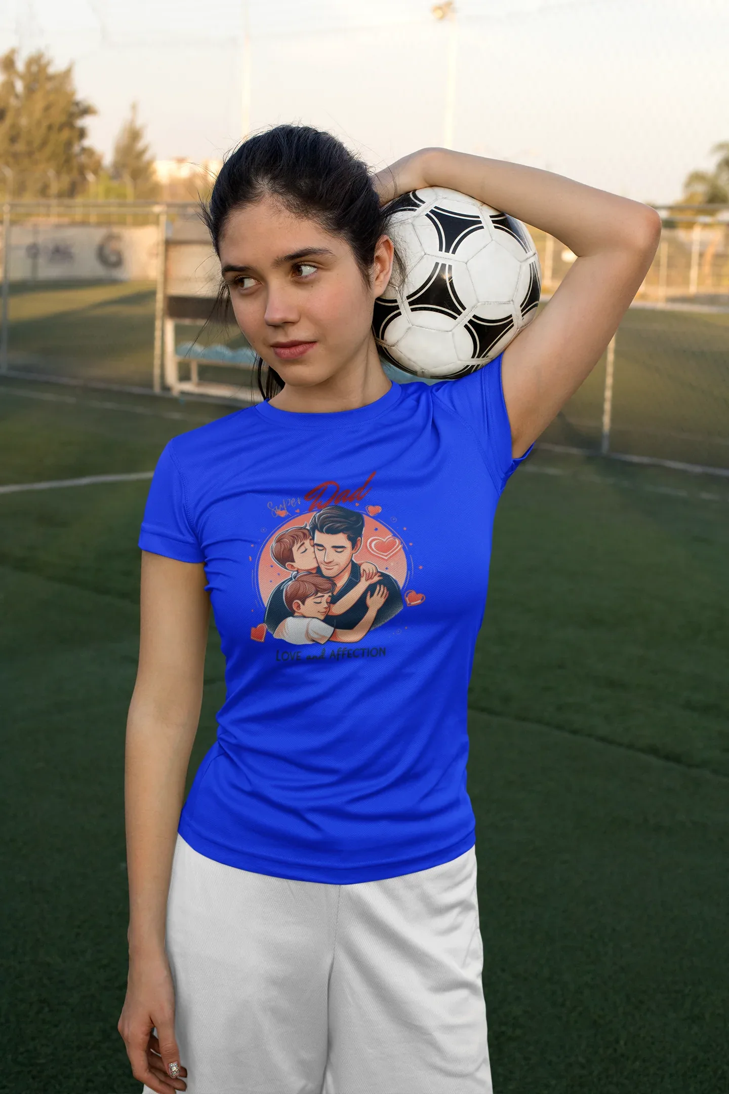Super Dad Love & Affection T‑Shirt - warehousetech13
