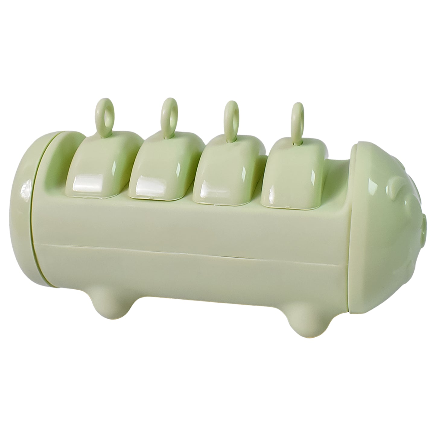 Plastic Ice Candy Maker 4 Compartment Grid Kulfi Candy (1 Pc) - warehousetech13