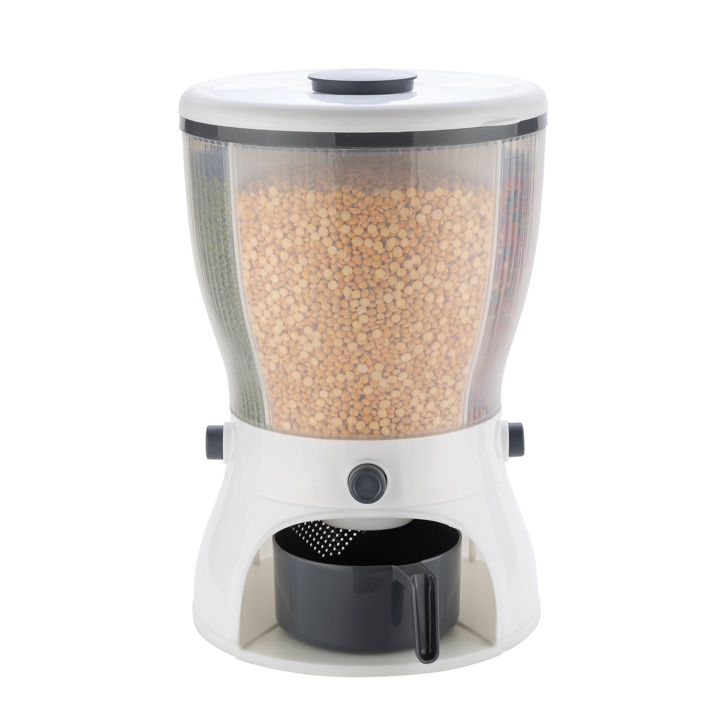 4in1 Rice Dispenser Grain Storage Container Household Cereal Dispenser - warehousetech13