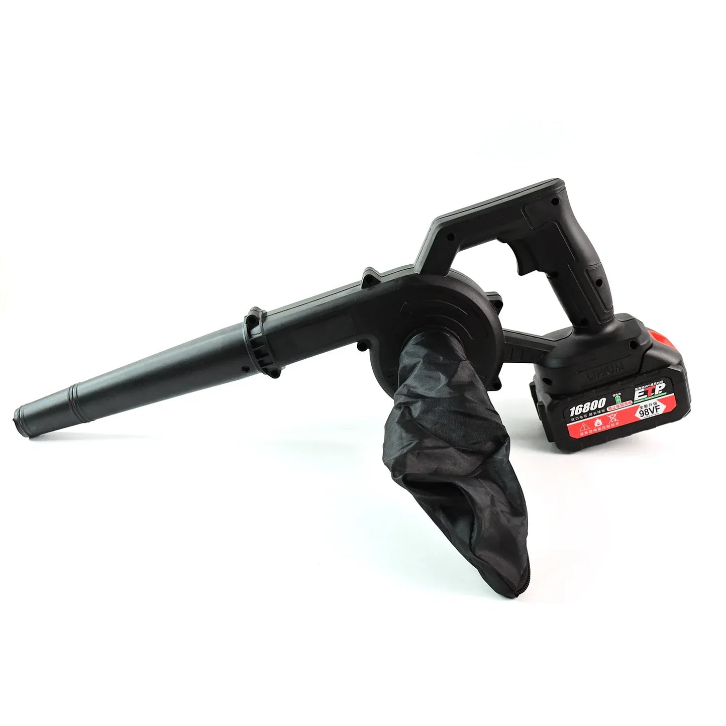 Multi-purpose Home And Garden Air Blower And Suction Vacuum Combo Kit With Collection Bag For Easy Cleaning - warehousetech13