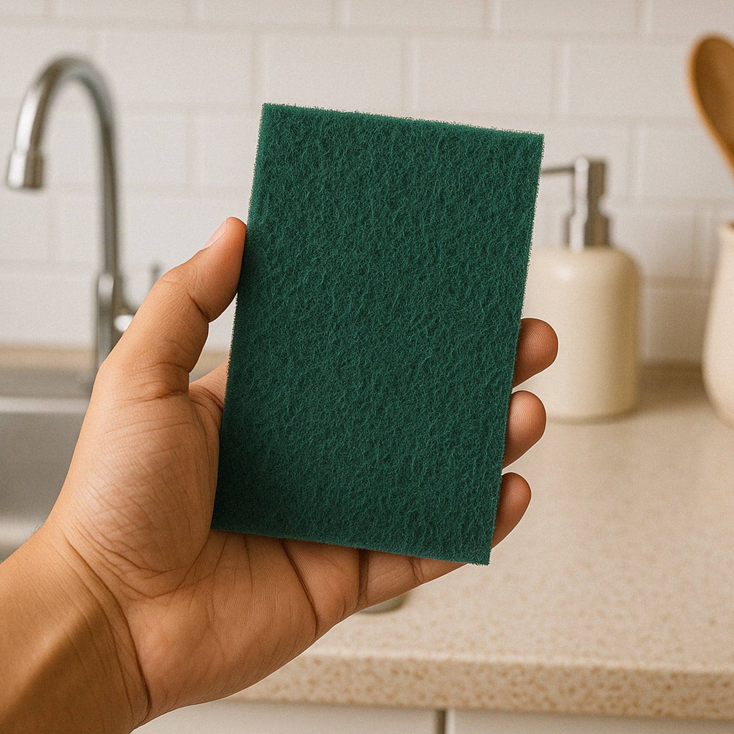 Pro Clean Heavy-duty Kitchen Scrubber Pad 4x6 Inch (1 Pc) - warehousetech13