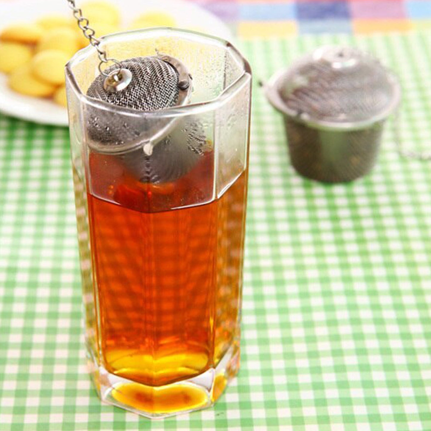 Ss Easy Tea Filter Used For Filtering Tea Purposes While Making It In All Kinds Of Official And Household Kitchen Places Etc. - warehousetech13