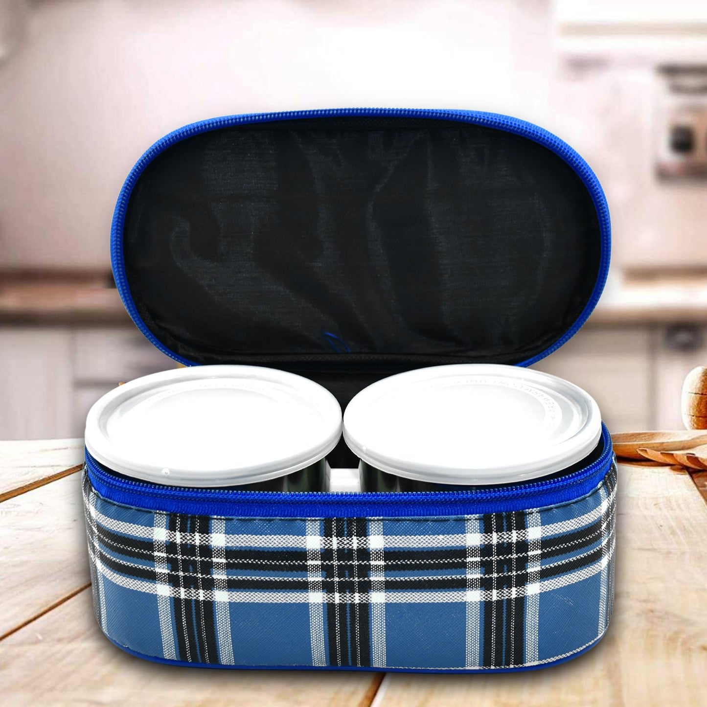 2548 Corporate Lunch Stainless Steel Containers (Set Of 3) - warehousetech13