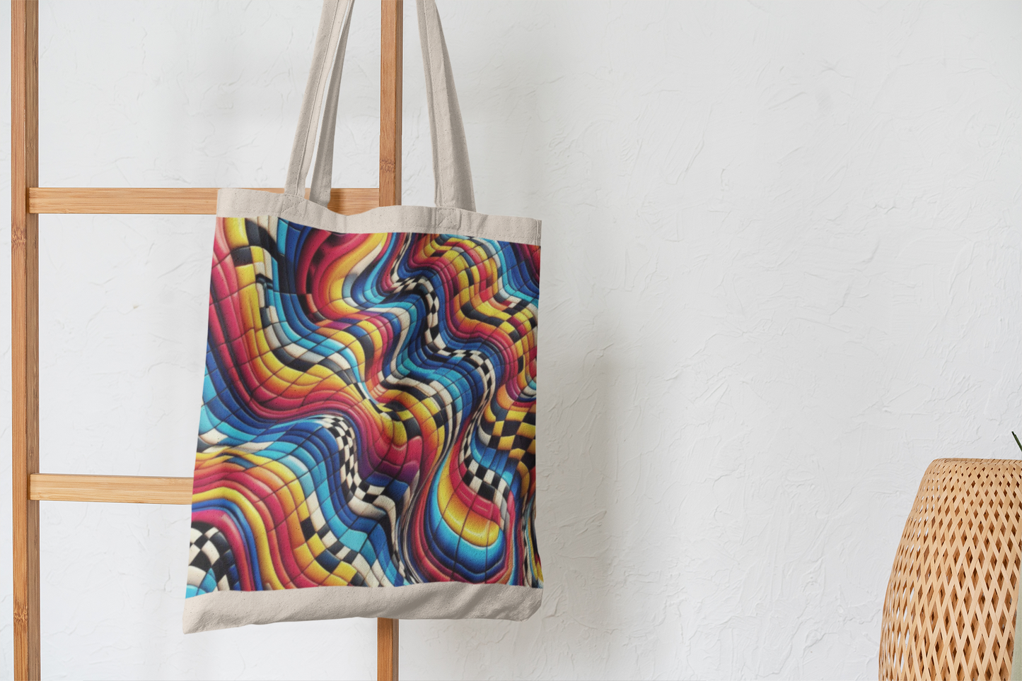 UNISEX AOP TOTE BAGS SIZE: 27x36" WITH ZIPPER - warehousetech13