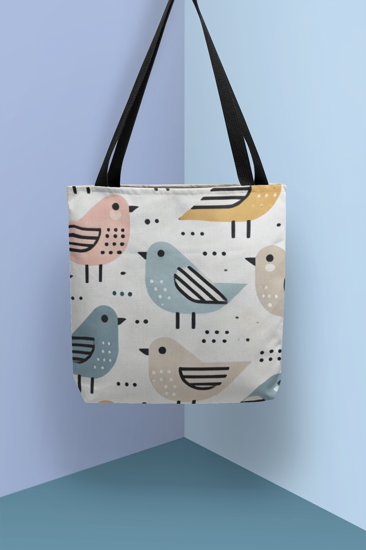 UNISEX AOP TOTE BAGS SIZE: 27x36" WITH ZIPPER - warehousetech13