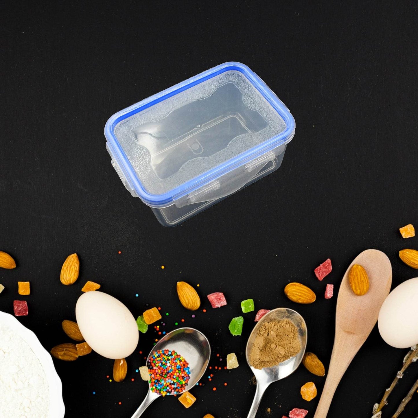 Kitchen Storage Container Set With Food Grade Plastic And Air Seal Lock - warehousetech13
