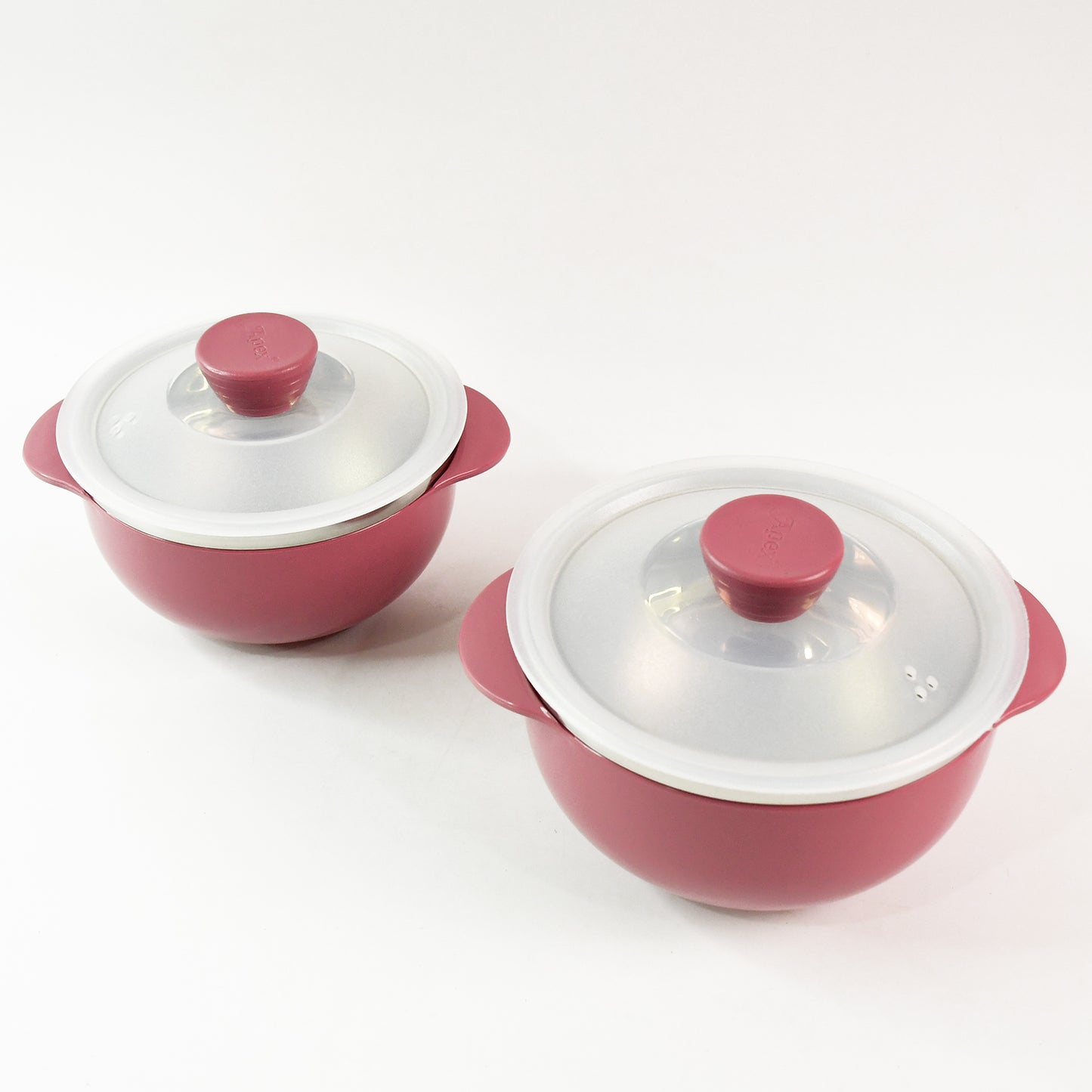 Apex Premium Plastic Serving Bowl Set With Lids (2 Pc) - warehousetech13