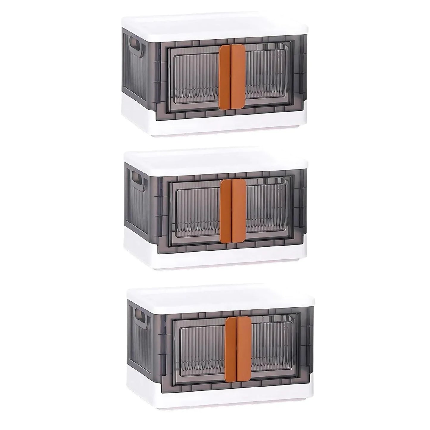 Plastic Folding Wardrobe Storage Organizer (3 Layer 1 Pc) - warehousetech13