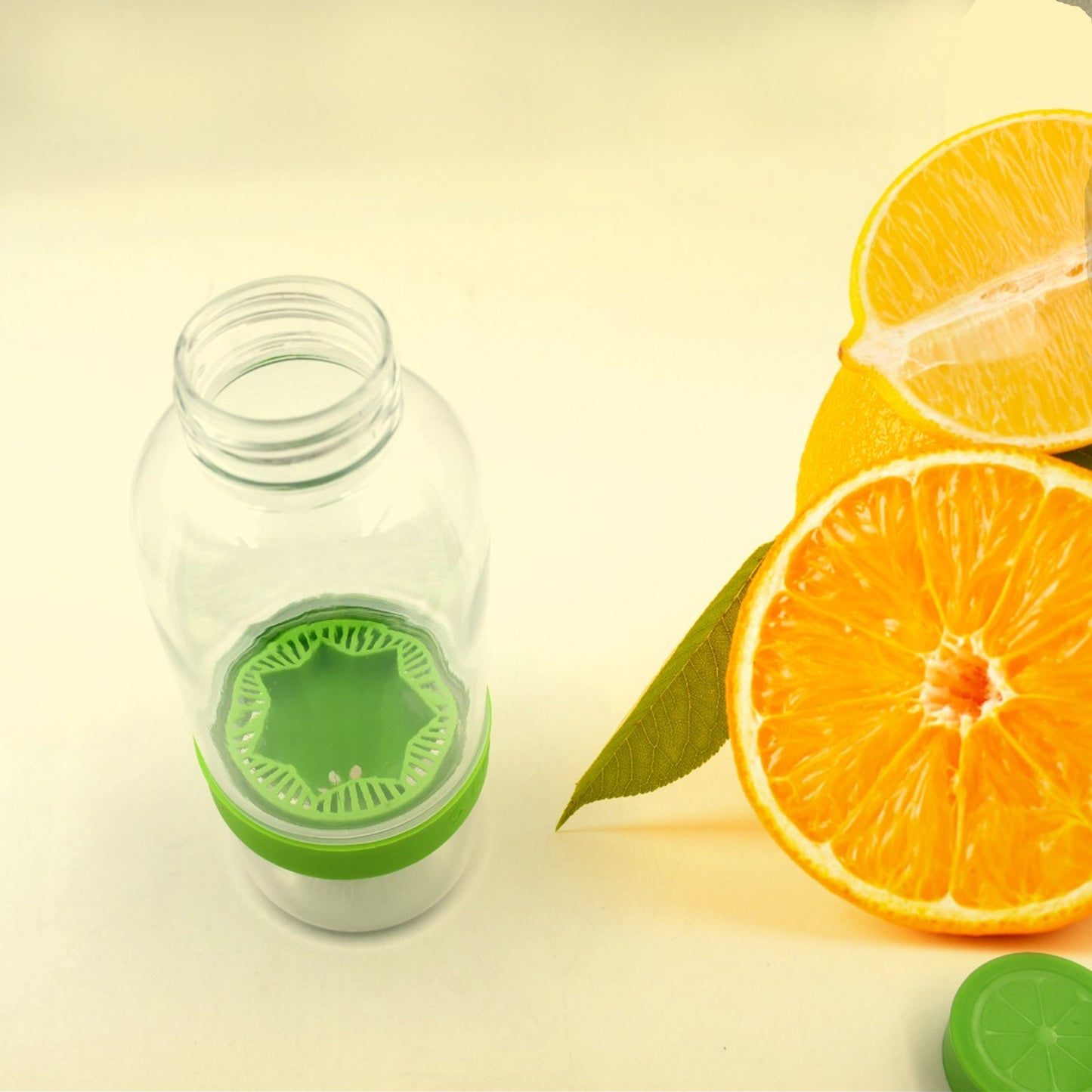 2417 Citrus Zinger Fruit Infuser Water Bottle Sports Duo Citrus Kid Zinger Juice Water Bottle - warehousetech13