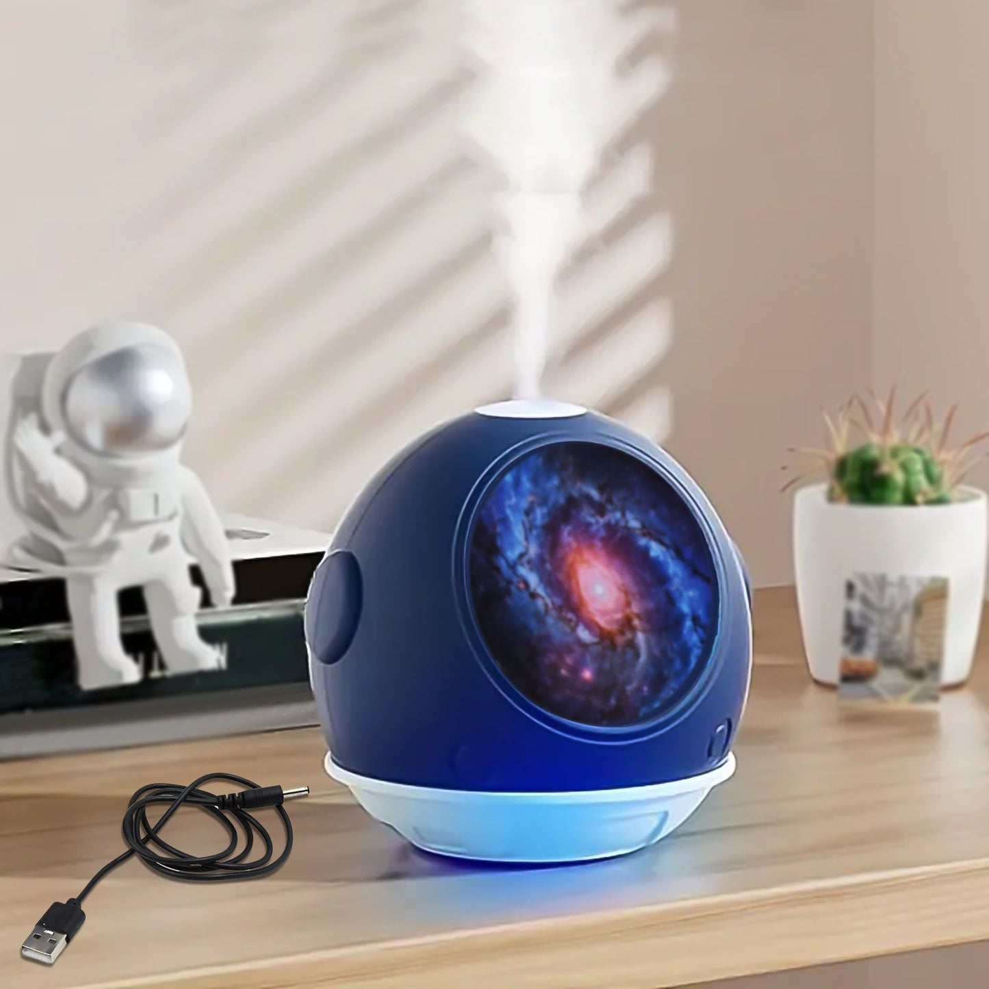 Astronaut Humidifier Ball Shape Humidifier (1 Pc 110 Ml) - warehousetech13