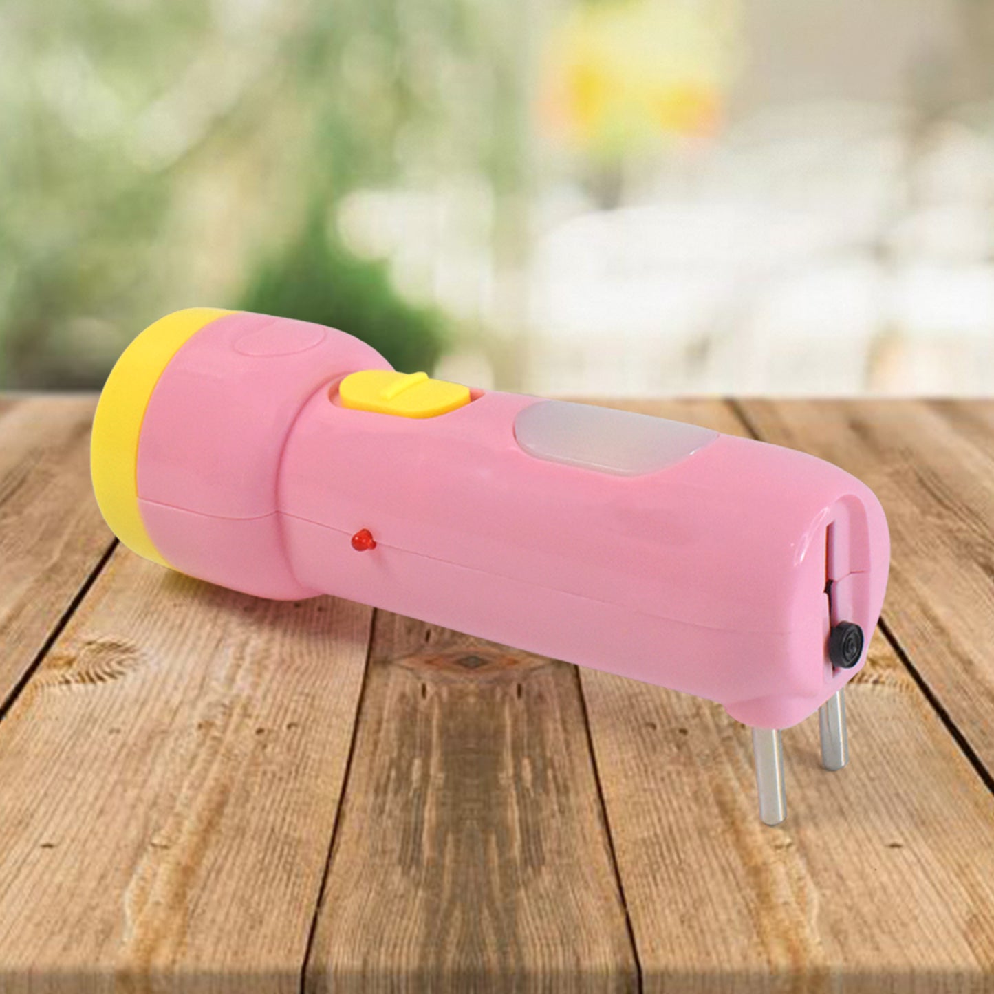 2-in-1 Rechargeable Small Handy Led Torchlight For Home Outdoor Tracking (1 Pc) - warehousetech13