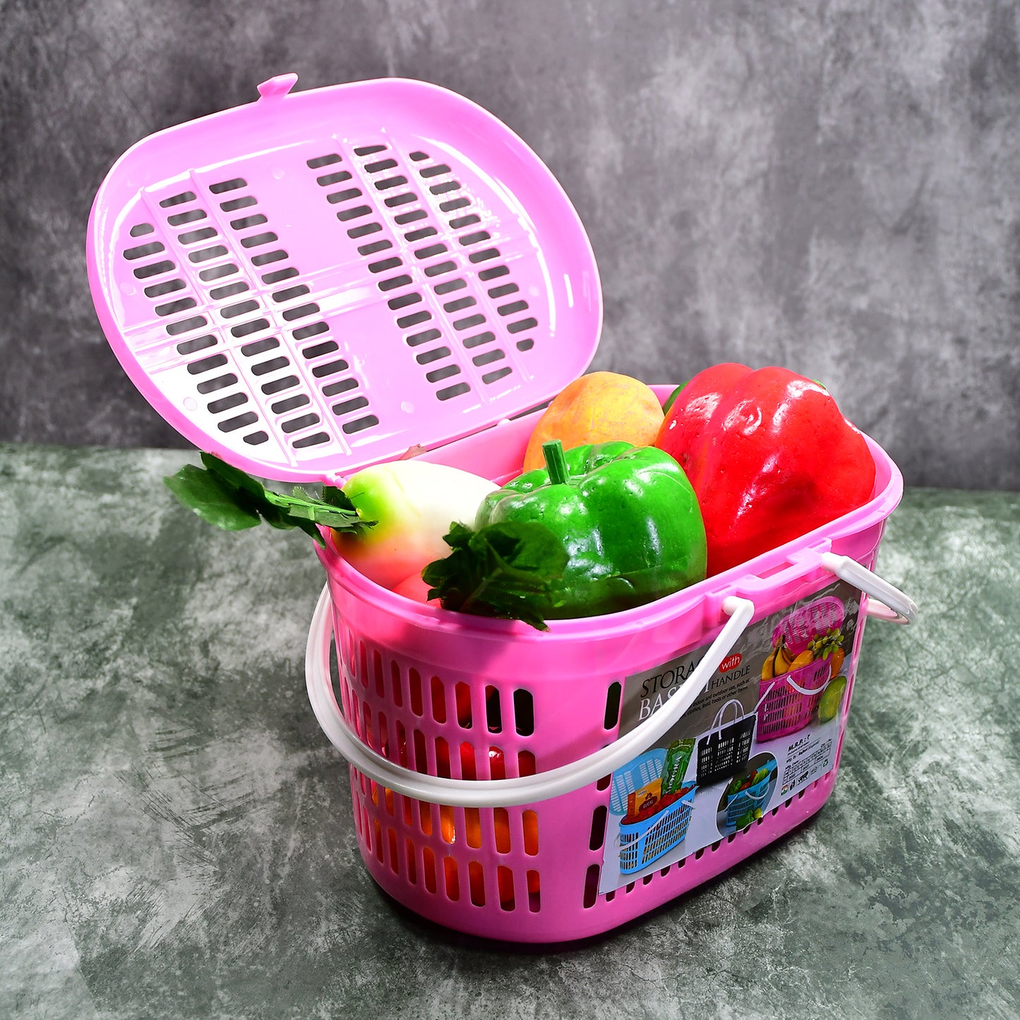2924 Multipurpose Basket Multi Utility Or Storage For Picnic Small Baskets. - warehousetech13