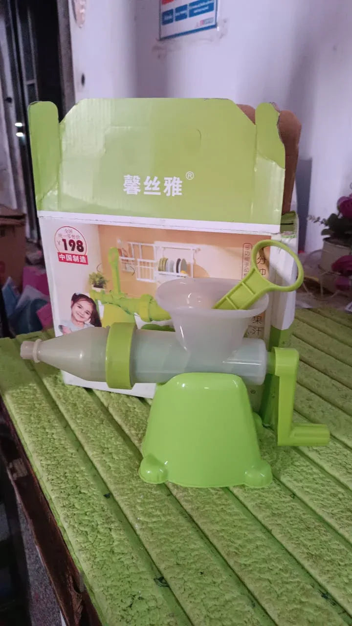 Manual Juicer Modern Plastic Fruit And Vegetable Juicer (1 Pc Bowl Not Included) - warehousetech13