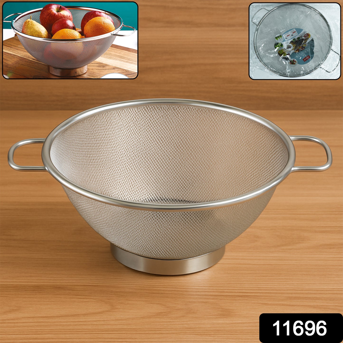 Apex Stainless Steel Mesh Colander - warehousetech13