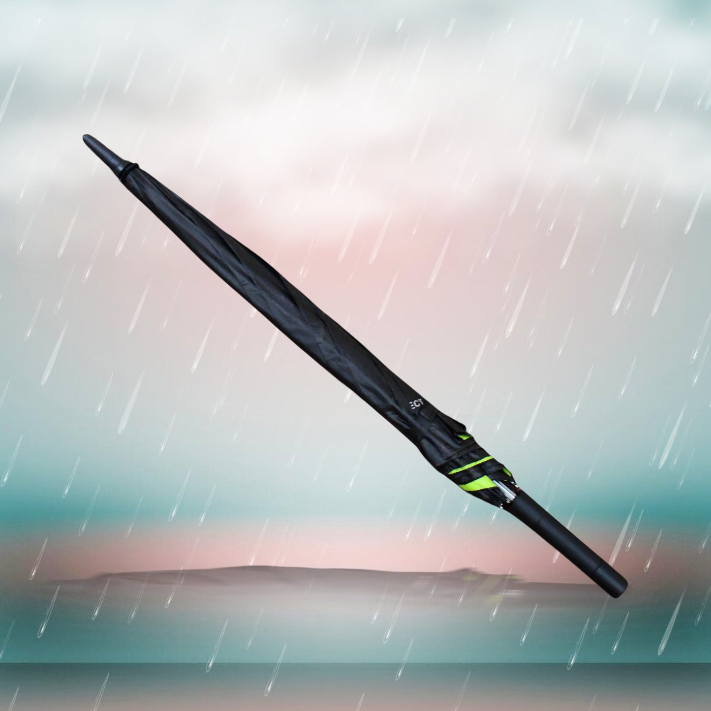Sun Umbrella With Inside Fan Power Bank Umbrellas For Summer (1 Pc) - warehousetech13