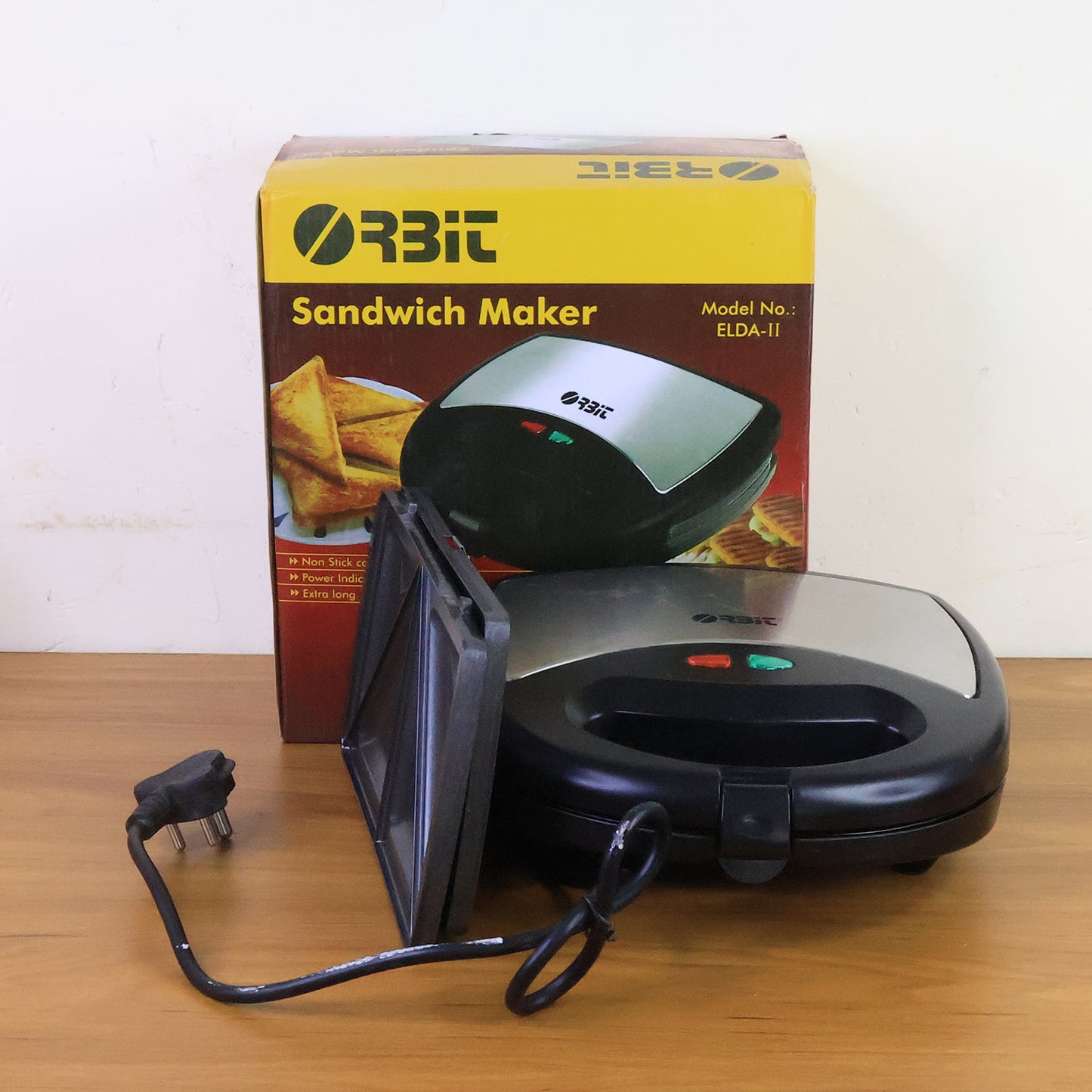 Orbit Sandwich Maker With Interchangeable Plates (800w 1 Pc) - warehousetech13