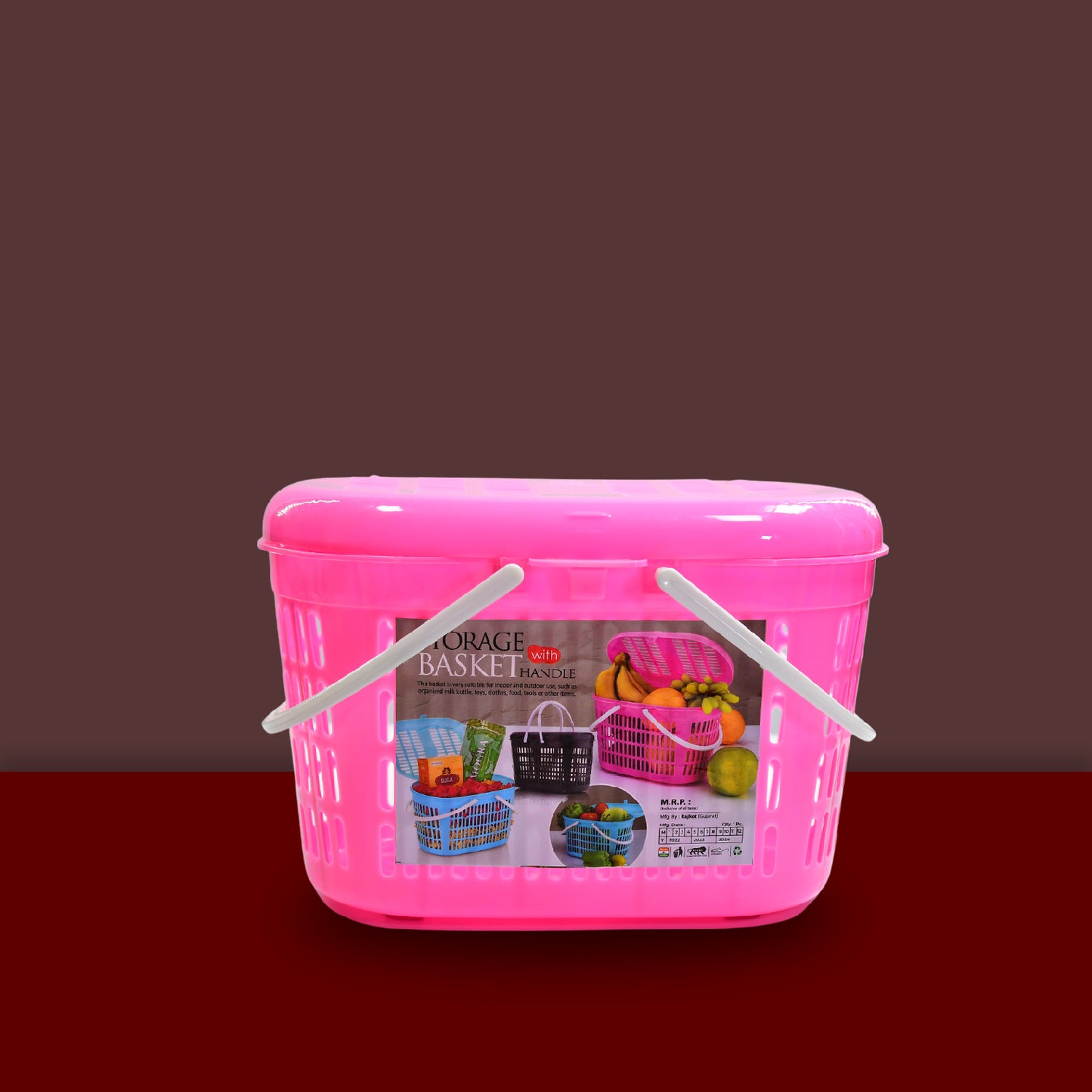 2924 Multipurpose Basket Multi Utility Or Storage For Picnic Small Baskets. - warehousetech13