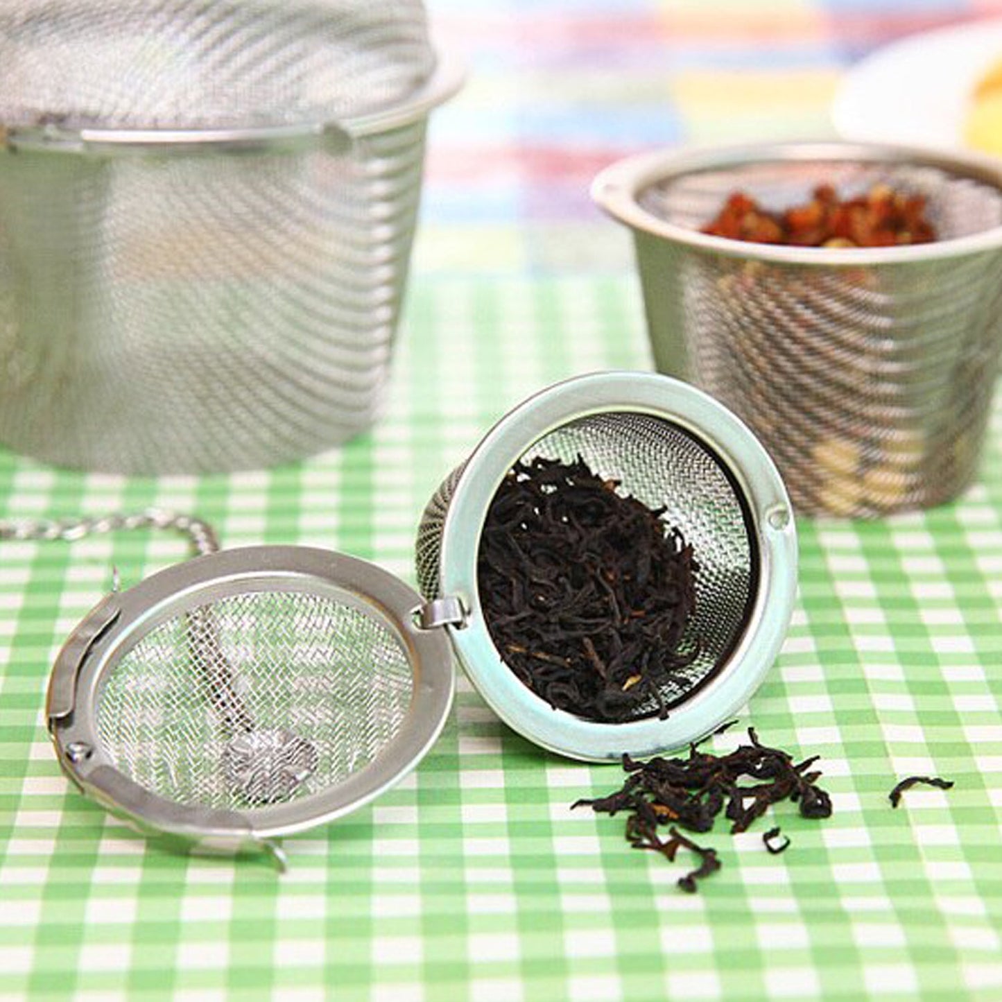 Ss Easy Tea Filter Used For Filtering Tea Purposes While Making It In All Kinds Of Official And Household Kitchen Places Etc. - warehousetech13