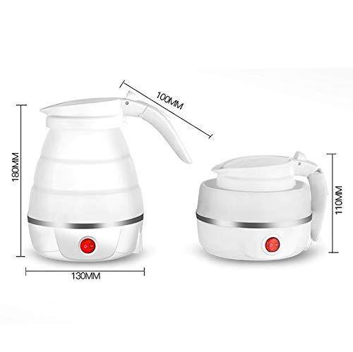 Silicone Foldable Collapsible Electric Water Kettle Camping Boiler - warehousetech13