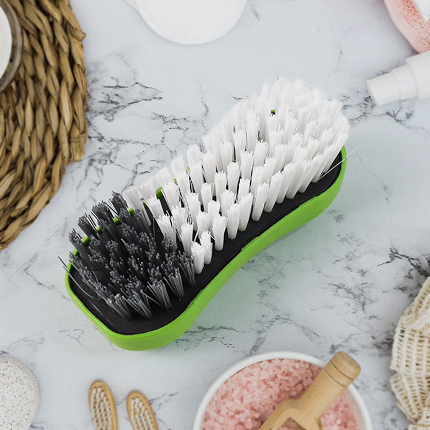 Pro Clean Multi-purpose Cloth Washing Brush With Plastic Handle (1 Pc) - warehousetech13