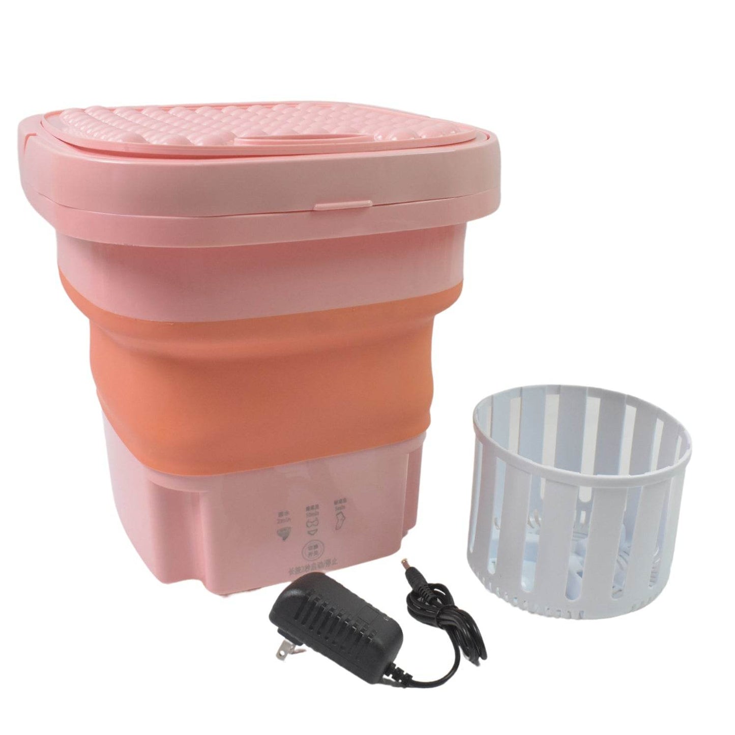 Portable Washing Machine Foldable Washer And Dryer Combo (1 Set Mix Color) - warehousetech13