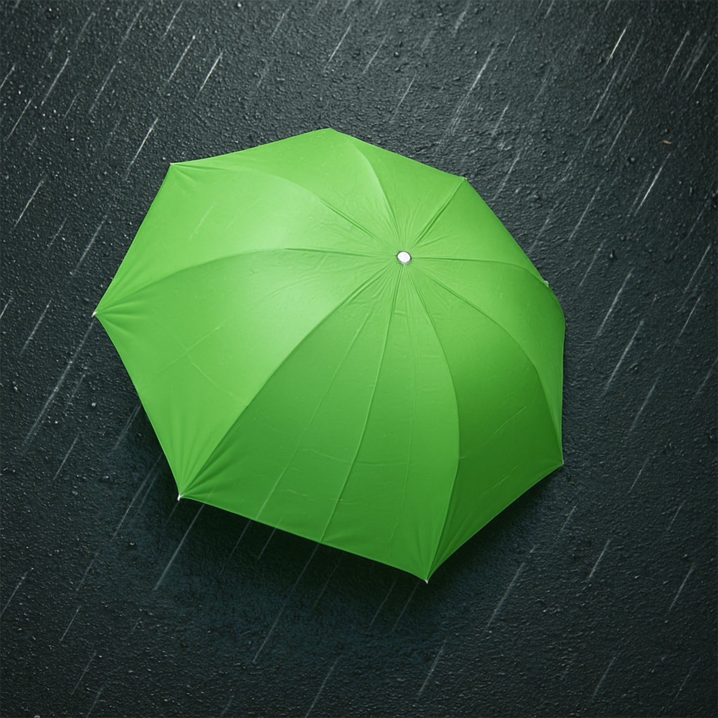 Green Stylish Banana Shaped Mini Foldable Umbrella - warehousetech13