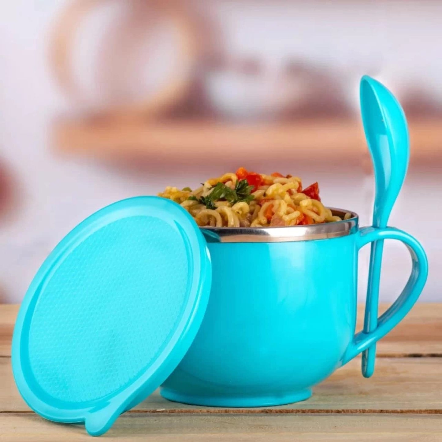 Home Chef Tangy Twist Insulated Lunch Bowl (Approx 650ml 1 Pc) - warehousetech13
