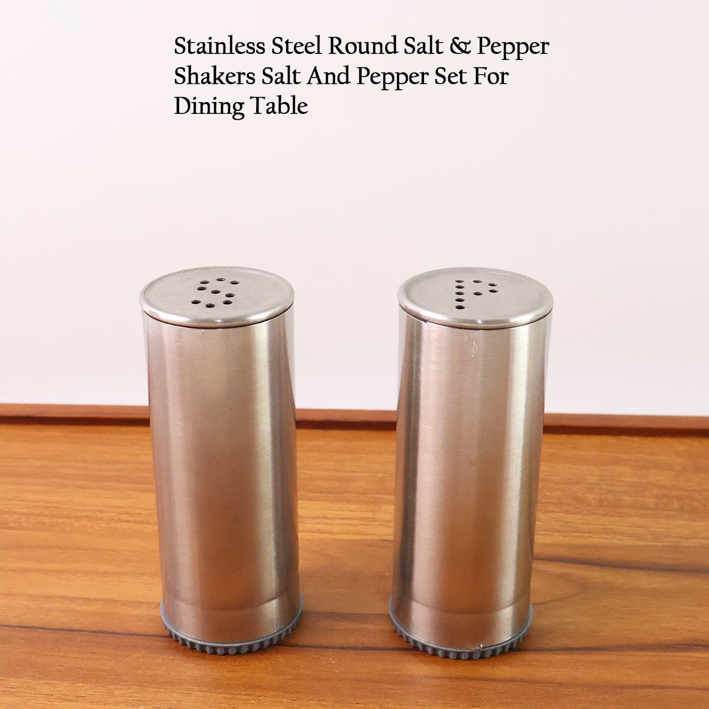 Stainless Steel Salt And Pepper Shaker Set (2 Pc) - warehousetech13