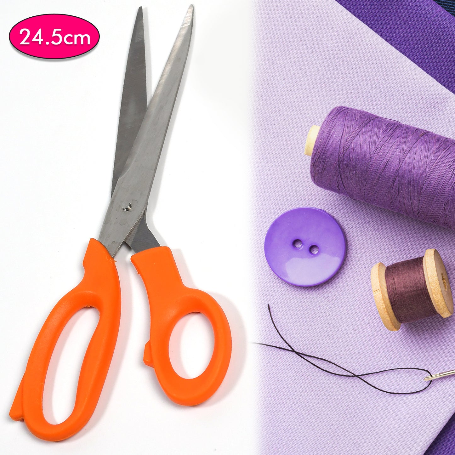 4078 Tailor Scissors And Measuring Tape High Quality Scissor With Flexible Measuring Tape For Tailor Home Use Scissor - warehousetech13