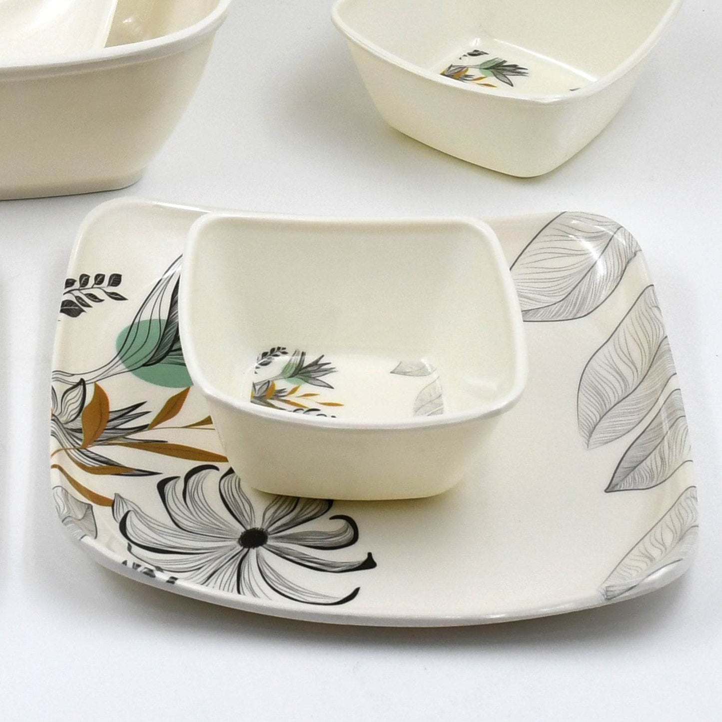 Divine Lunch Tableware Dinner Set (11 Pcs Set) - warehousetech13