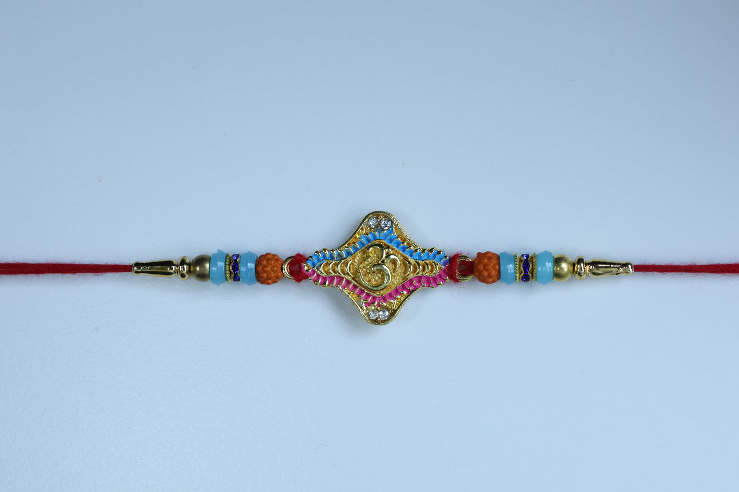 Traditional Om Design Rakhi - warehousetech13