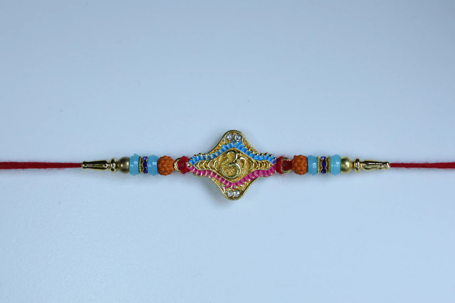 Traditional Om Design Rakhi - warehousetech13