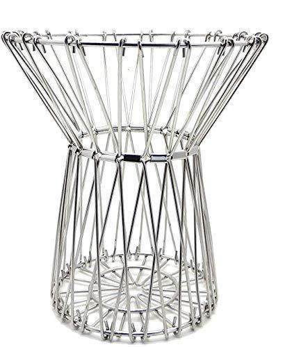 Multipurpose Fruit Basket Stainless Steel For Vegetable Fruits Dining (foldable) - warehousetech13