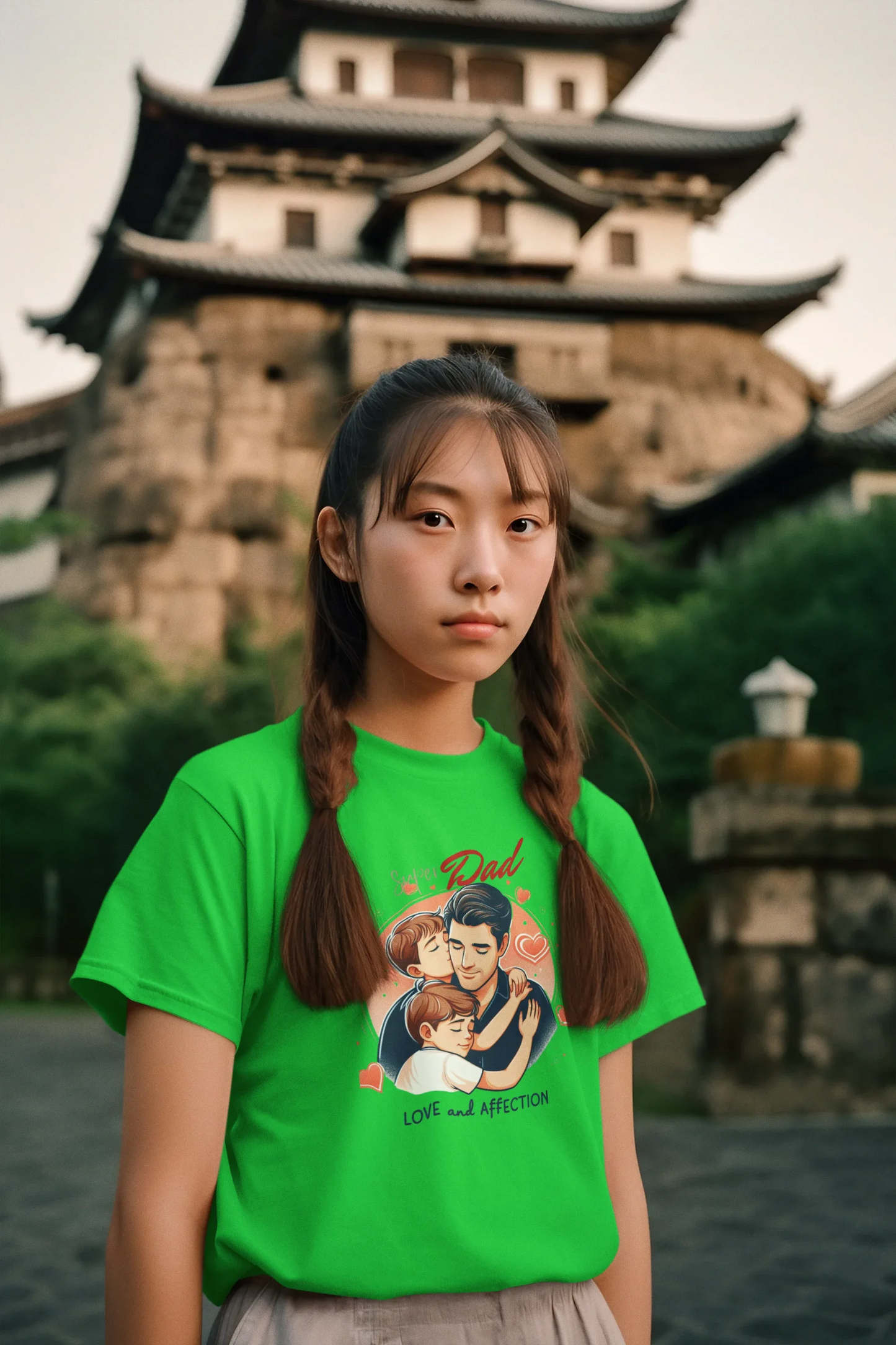 Super Dad Love & Affection T‑Shirt - warehousetech13