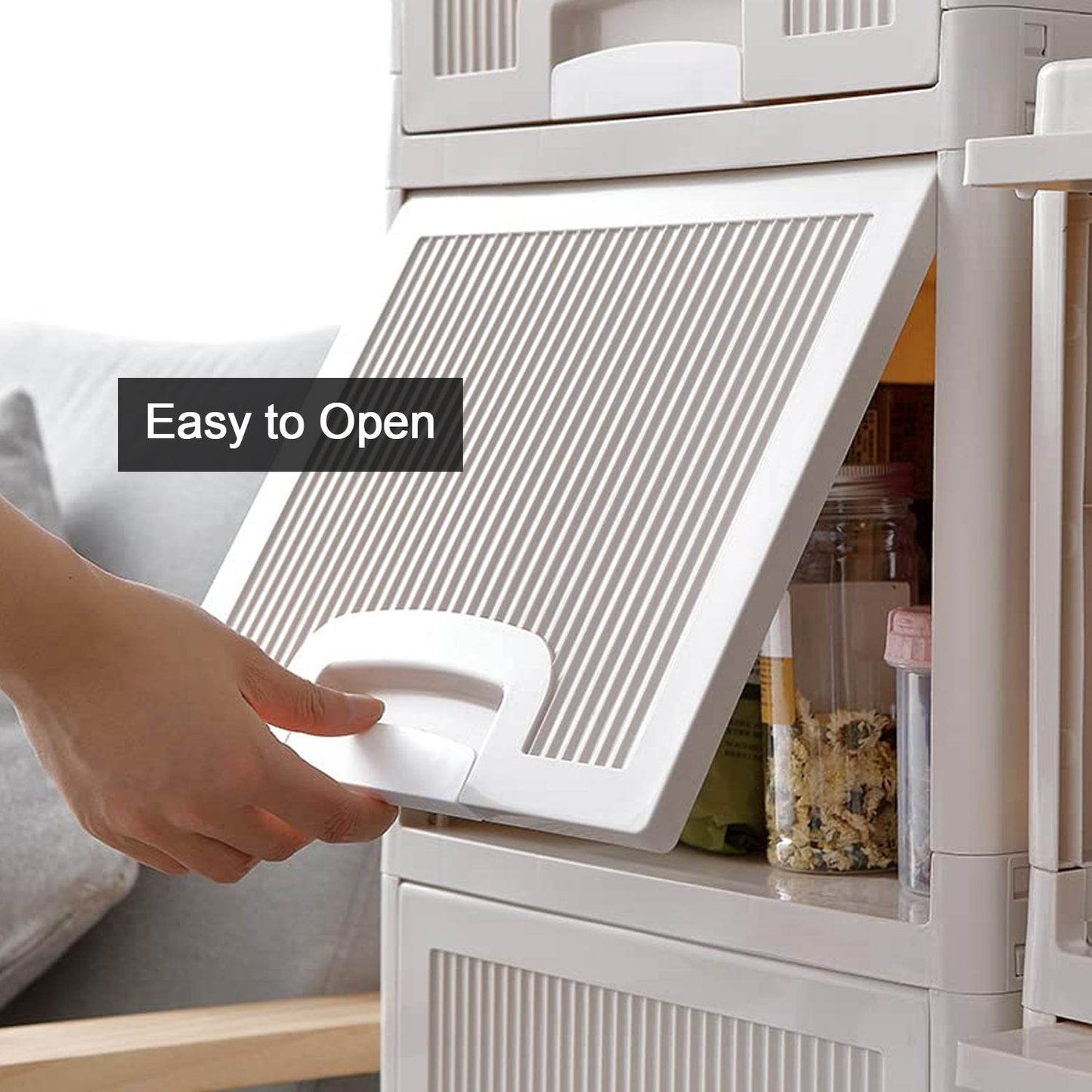 Multipurpose Storage Cabinet Storage Solutions Plastic Drawers Multi Layer Wardrobe Storage Drawers Foldable - warehousetech13
