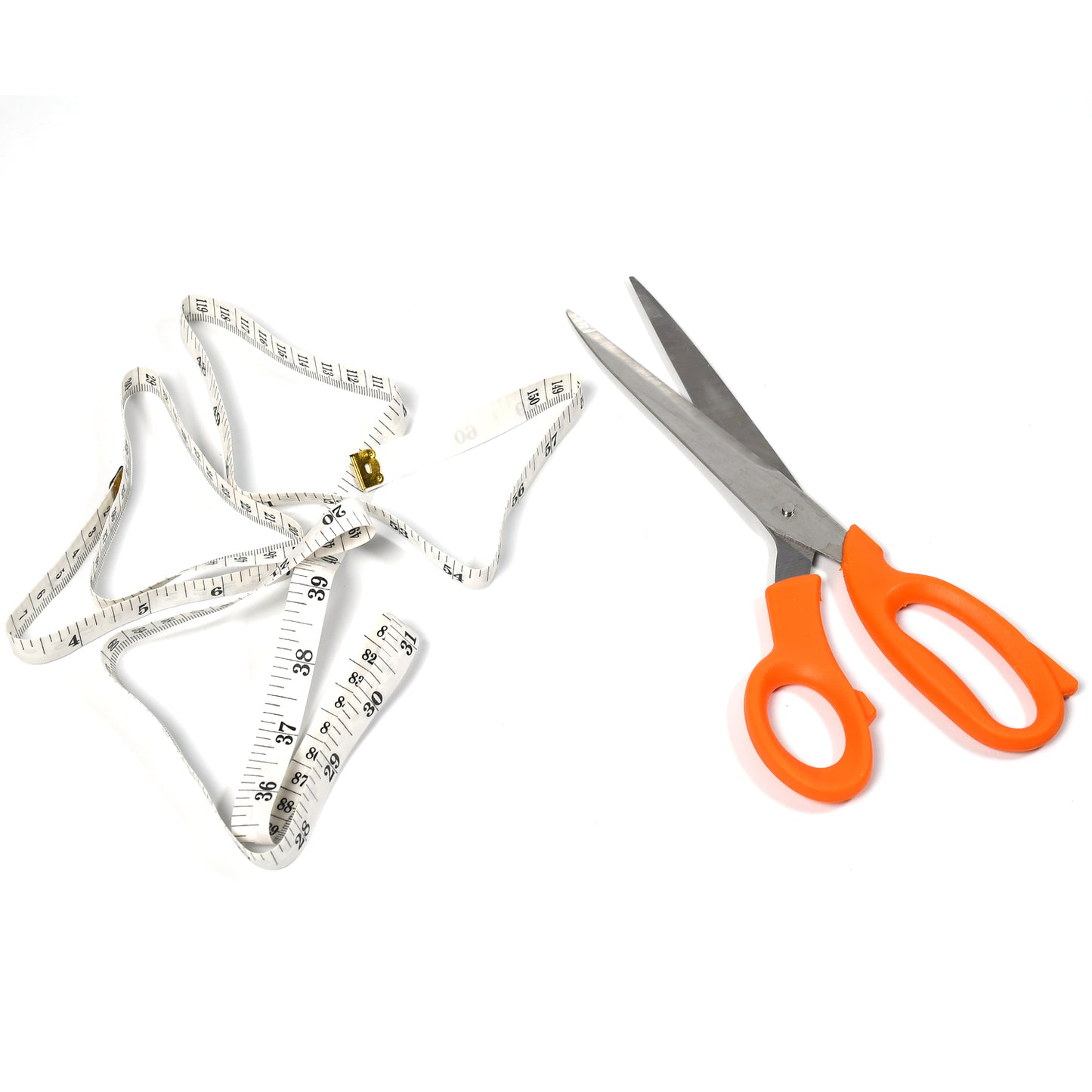 4078 Tailor Scissors And Measuring Tape High Quality Scissor With Flexible Measuring Tape For Tailor Home Use Scissor - warehousetech13