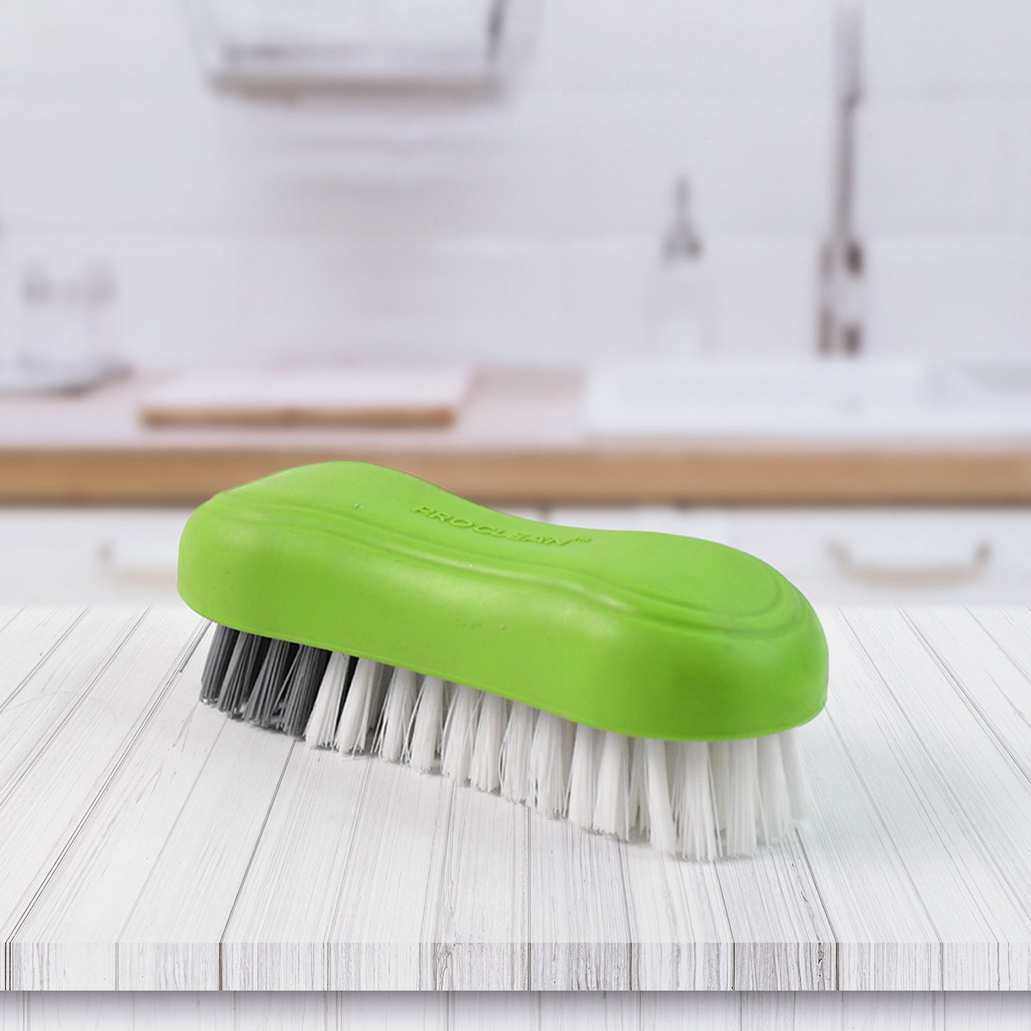 Pro Clean Multi-purpose Cloth Washing Brush With Plastic Handle (1 Pc) - warehousetech13
