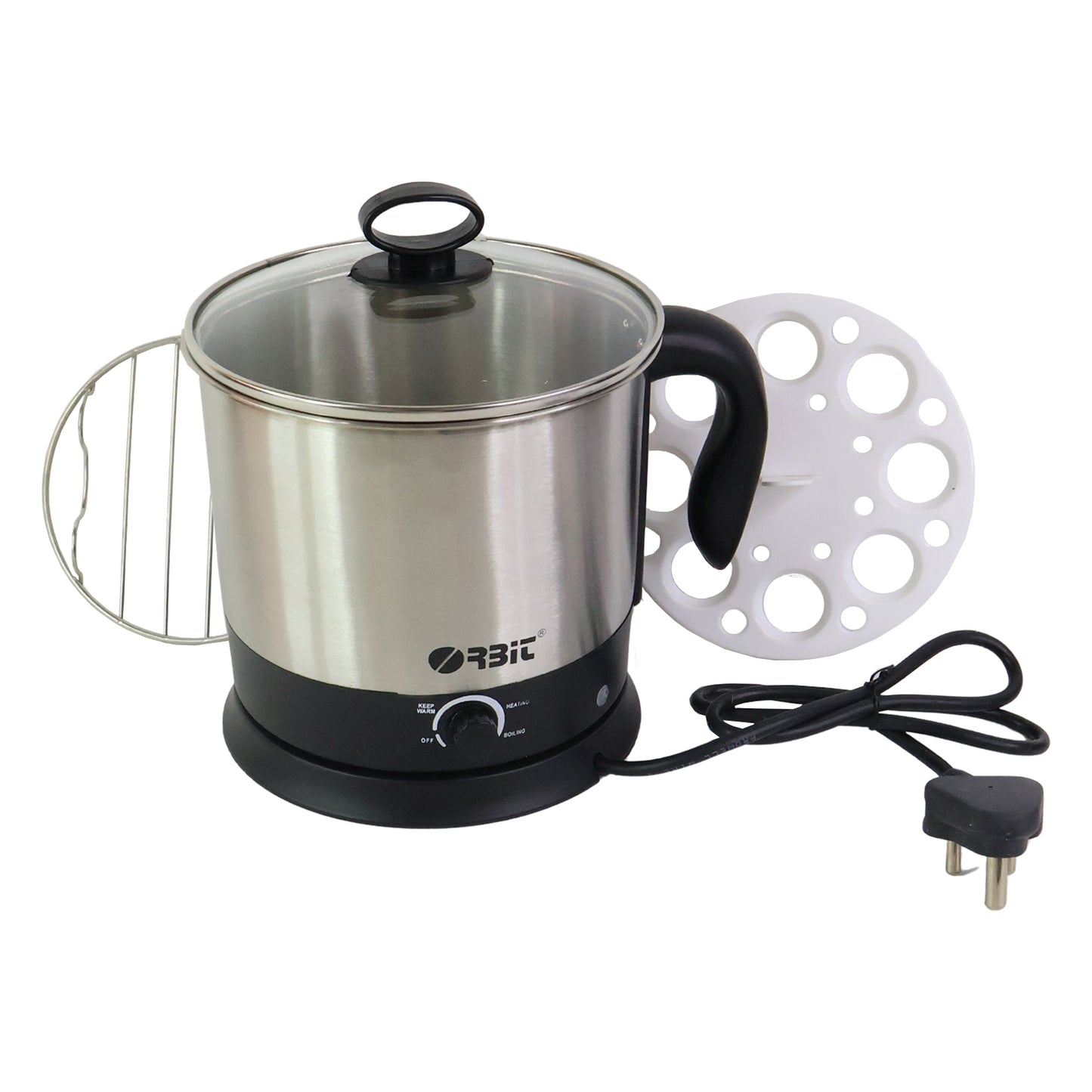 Orbit Electric Idli Cooker And Steamer - 650w - warehousetech13