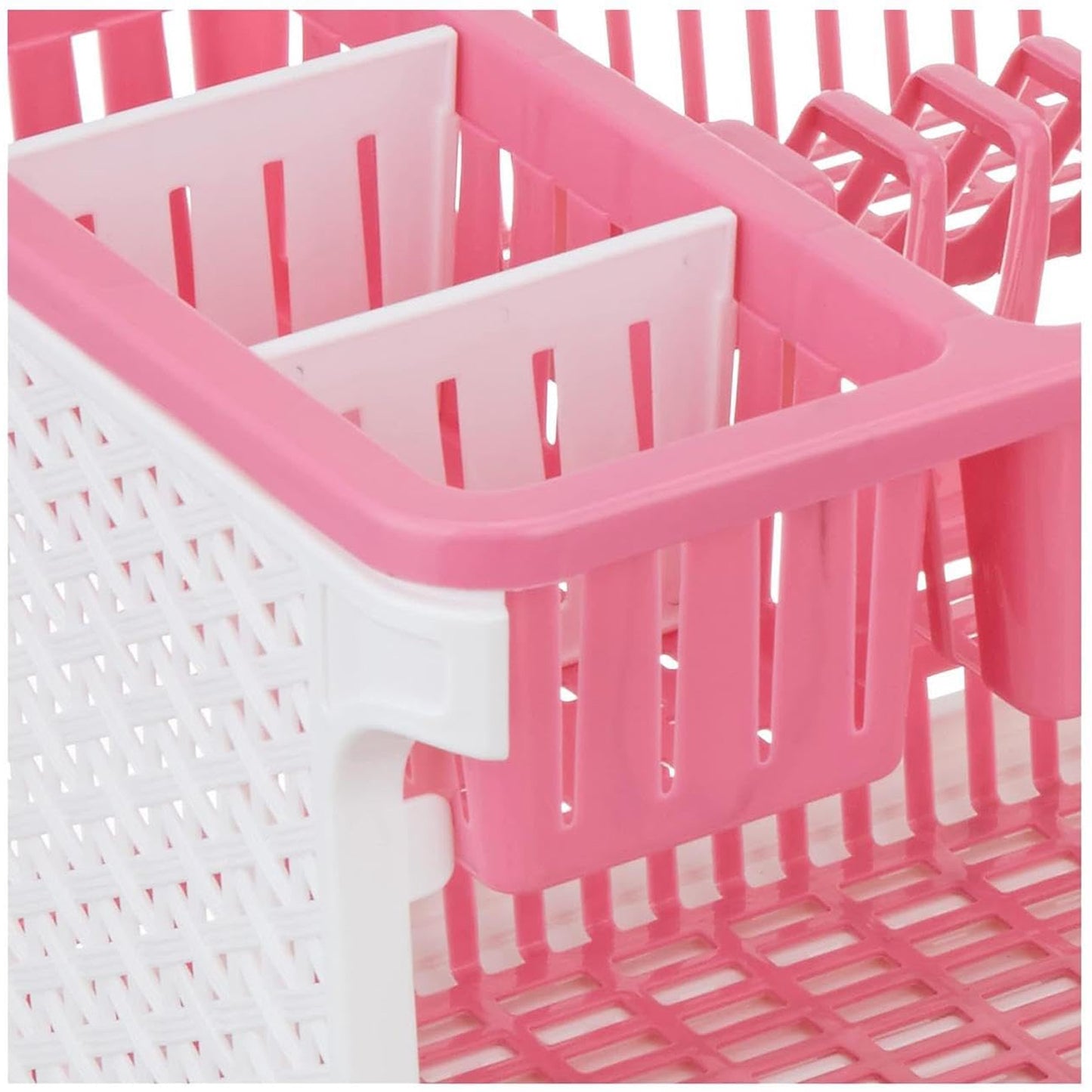 Plastic Kitchen Organizer Rack With Water Storing Tray - warehousetech13