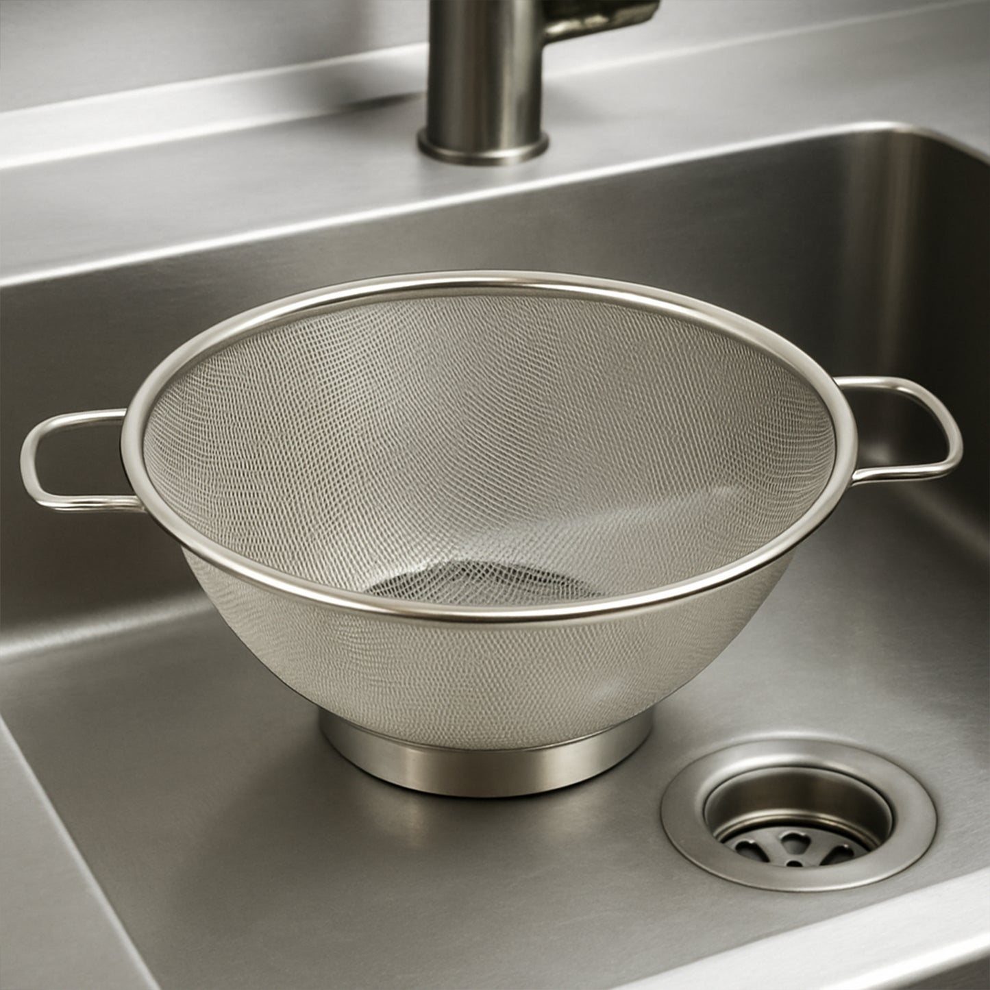 Apex Stainless Steel Mesh Colander - warehousetech13