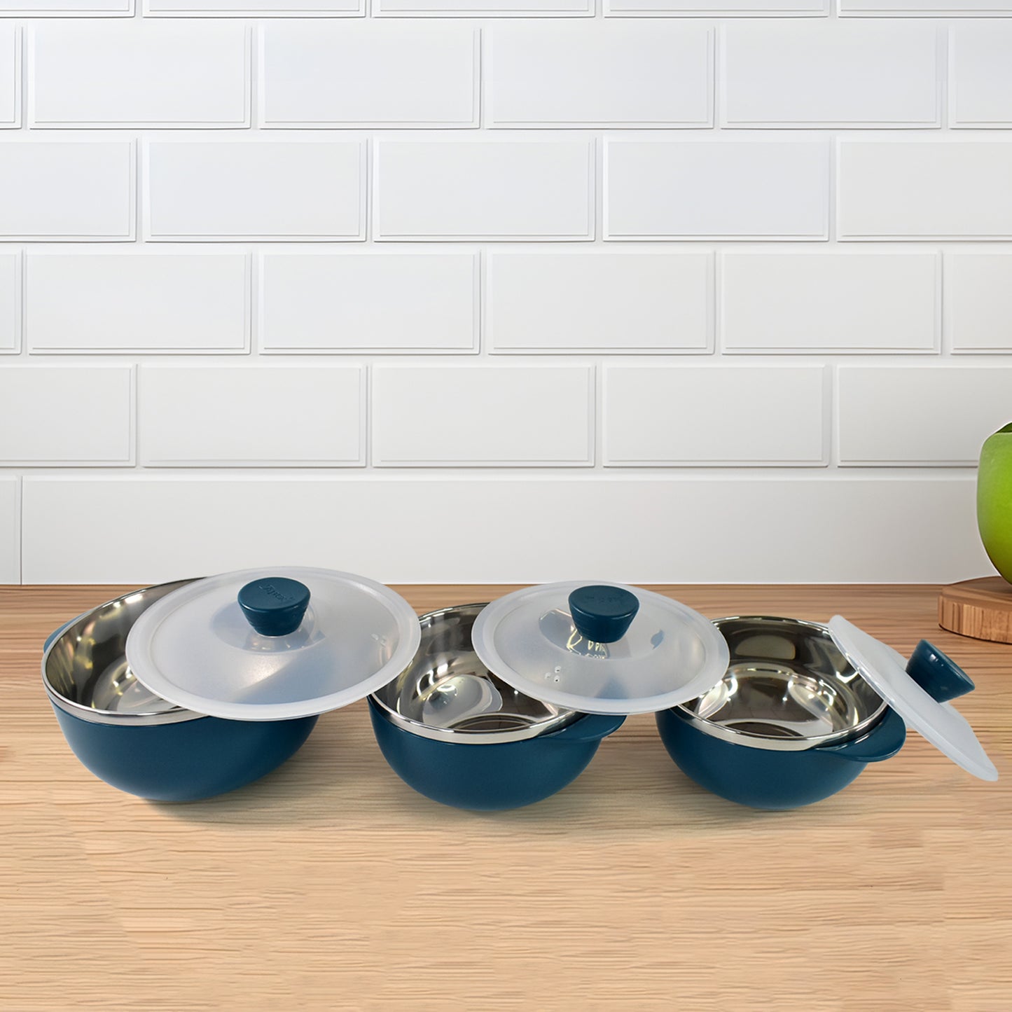 Microwave-safe Serving Bowl 3 Pcs Set - warehousetech13