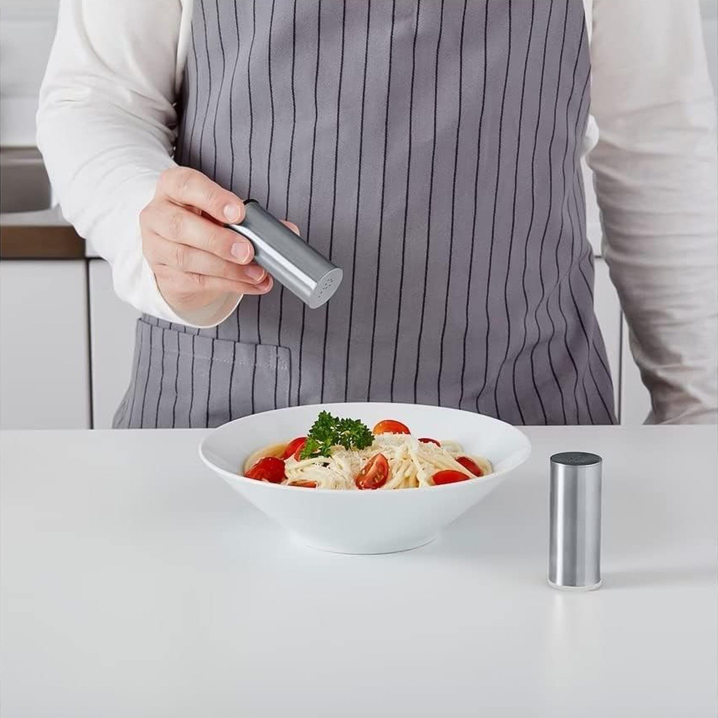 Stainless Steel Salt And Pepper Shaker Set (2 Pc) - warehousetech13