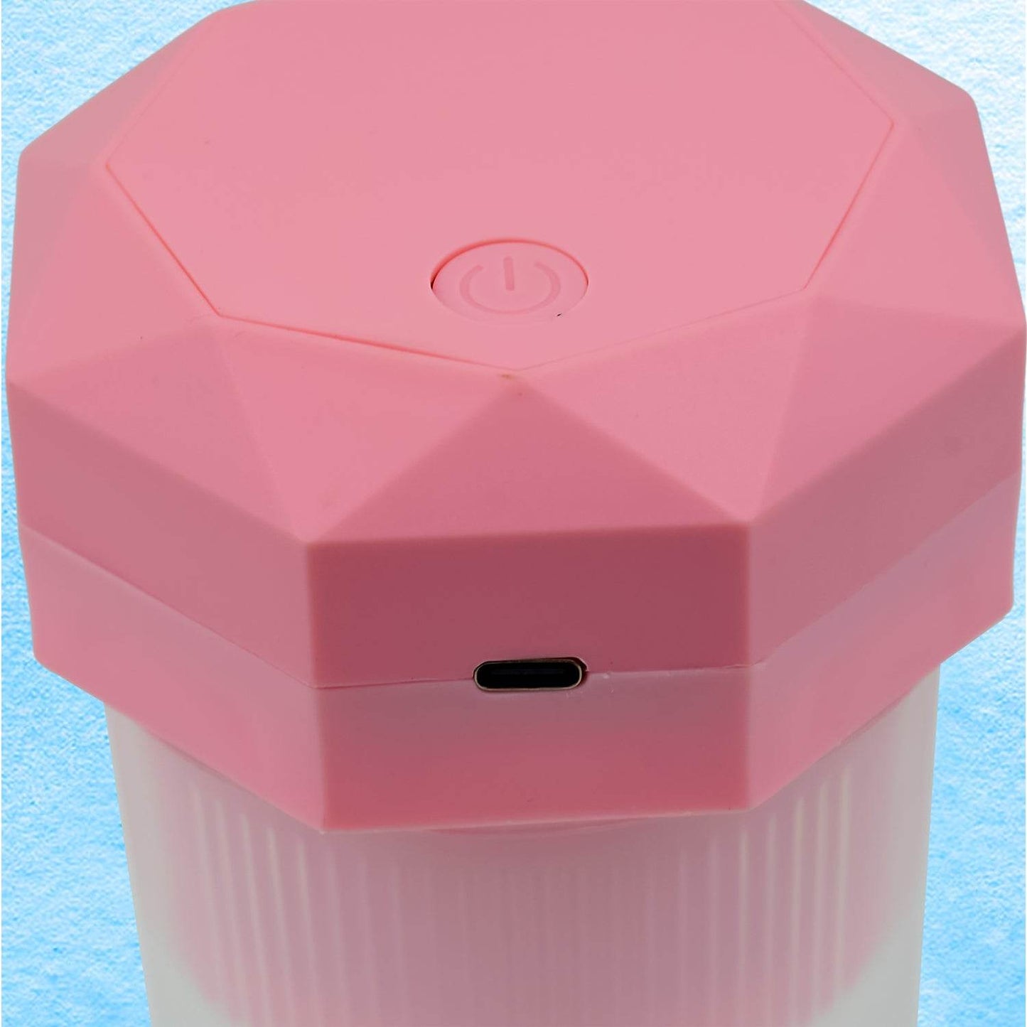 Portable Multifunctional Electric Juicer Cup Usb Juice Maker 6 Blade (350 Ml) - warehousetech13