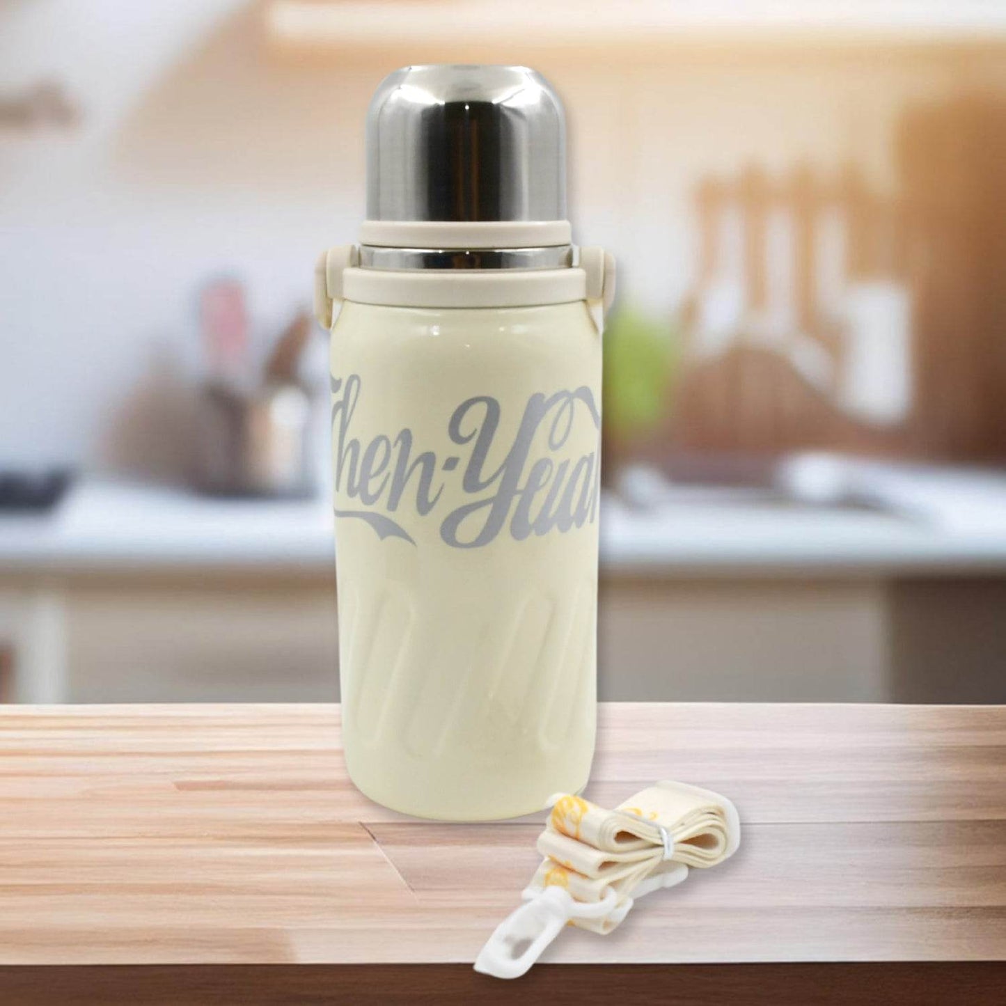 Stainless Steel Vacuum Insulated Water Bottle Leak Proof Flask For hot / cold Tea Coffee (900 Ml) - warehousetech13