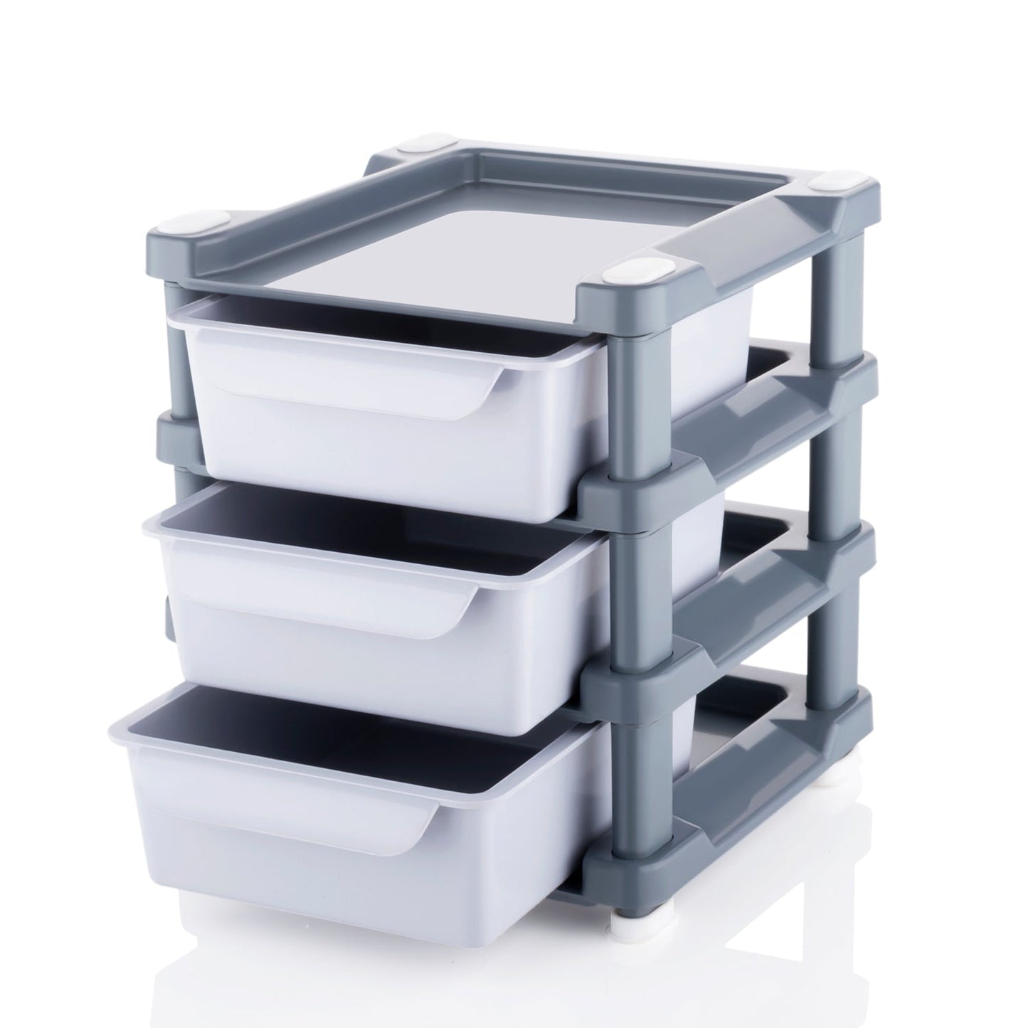 4767 Mini 3 Layer Drawer Used For Storing Makeup Equipments And Kits Used By Womens And Ladies. - warehousetech13
