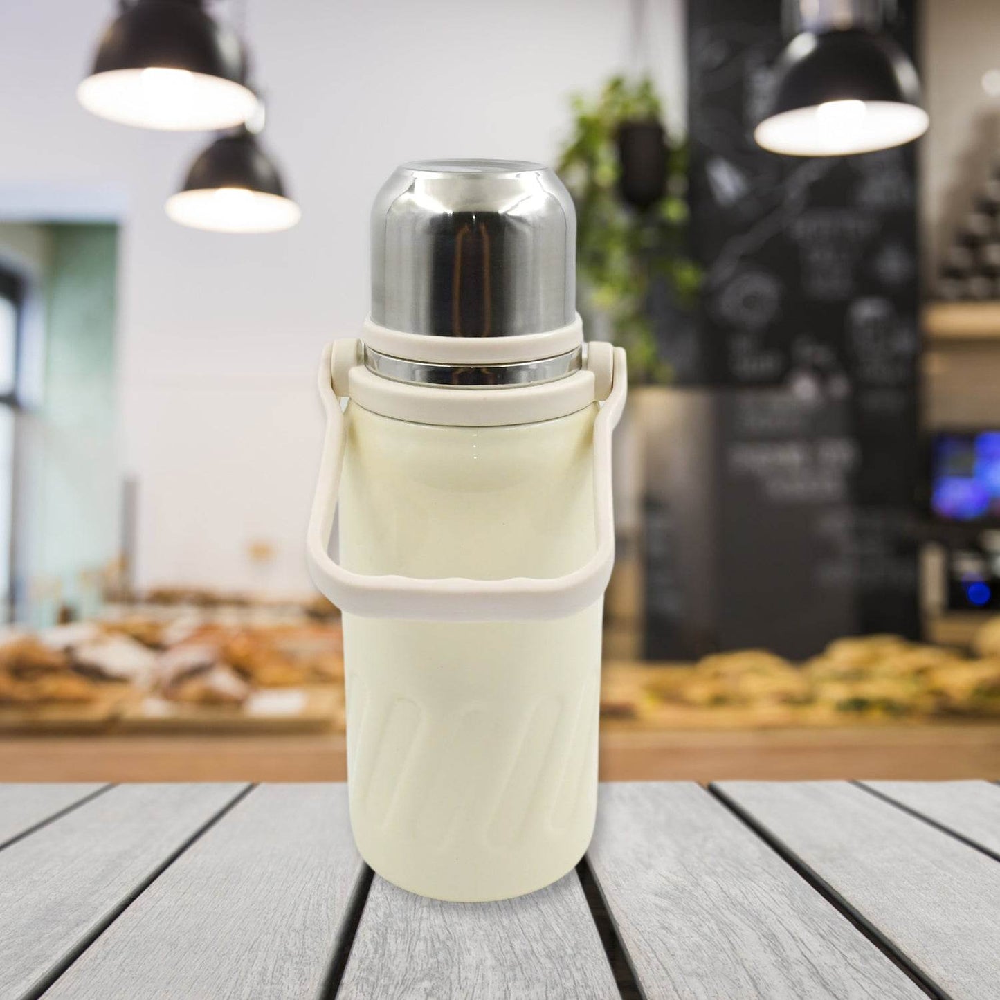 Stainless Steel Vacuum Insulated Water Bottle Leak Proof Flask For hot / cold Tea Coffee (900 Ml) - warehousetech13