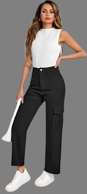 Women Stretchable Cargo Joggers - warehousetech13