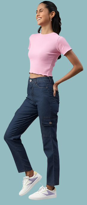 Women Stretchable Cargo Joggers - warehousetech13